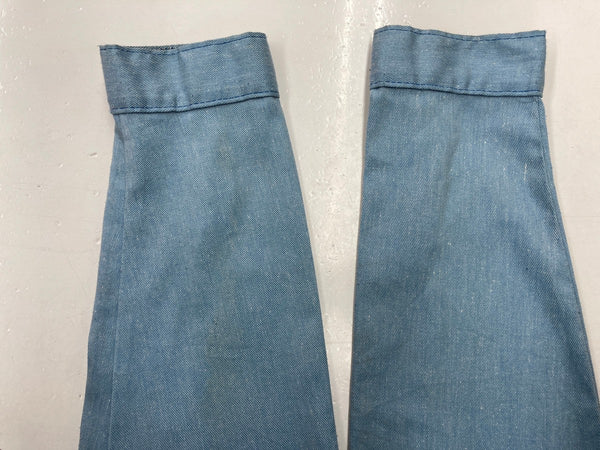 ヴィンテージ vintage 70s 70年代 SEARS コットン トラッカージャケット ワークジャケット 水色 ジャケット 無地 ブルー 104MT-1353