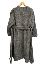 エブール ebure ノーカラーツイードコート ウールコート 3010200173 コート グレー サイズ36 101LT-214