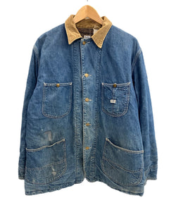 リー Lee 70's 70年代 81-LJ デニムカバーオール ブランケットライナー ヴィンテージ vintage アメリカ製 MADE IN USA ジャケット ブルー 101MT-4490