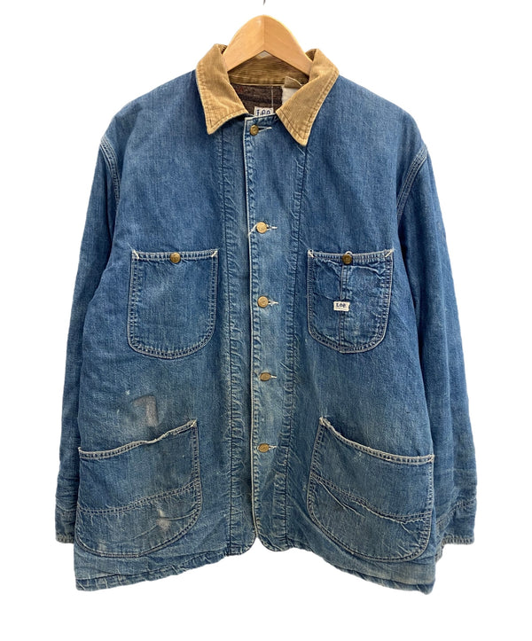 リー Lee 70's 70年代 81-LJ デニムカバーオール ブランケットライナー ヴィンテージ vintage アメリカ製 MADE IN USA ジャケット ブルー 101MT-4490