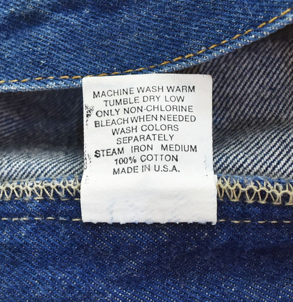 ダブルアールエル RRL Ralph Lauren ラルフローレン 90年代 ストレート デニム パンツ 90s 90's  R004 デニム ブルー 32/34 103MB-414