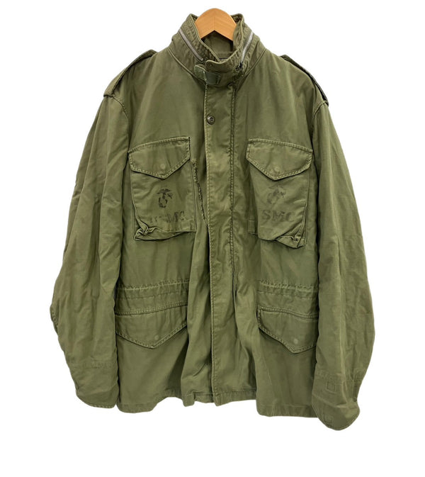 ミリタリー Military 60's~ 60年代 US ARMY 米軍実物 アメリカ軍 M-65 M65 フィールドジャケット シェル アルミジップ SCOVILL ZIP VINTAGE ヴィンテージ ジャケット カーキ 101MT-5415