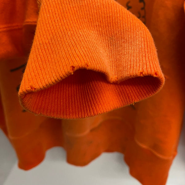 セントマイケル SAINT MICHAEL JS & LMB CRW SWEAT SM-YS8-0000-028 スウェット オレンジ Lサイズ 201MT-4163