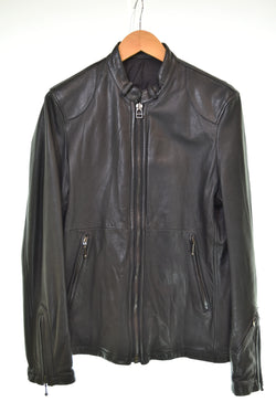 タケオキクチ TAKEO KIKUCHI シングルライダース ジャケット レザージャケット ブルゾン JF070-45040JH 3 ジャケット ブラック 103MT-3230