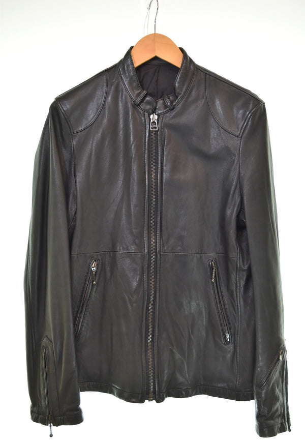 タケオキクチ TAKEO KIKUCHI シングルライダース ジャケット レザージャケット ブルゾン JF070-45040JH 3 ジャケット ブラック 103MT-3230