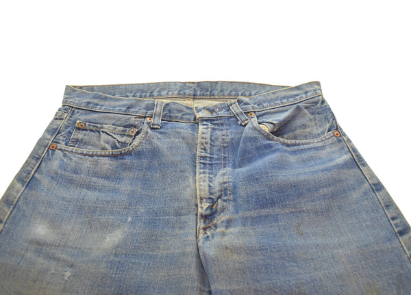 リーバイス Levi's 70s 505-0217 66前期 ボタン裏8 42TALON 70's 66single デニム ブルー 103MB-588