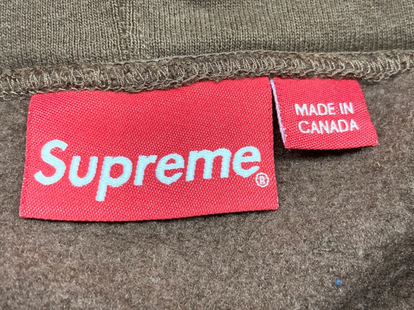 シュプリーム SUPREME 22SS Bling Box Logo Hooded Sweatshirt ブリング ボックスロゴ フーディ パーカー 茶 パーカ ロゴ ブラウン Mサイズ 104MT-2081