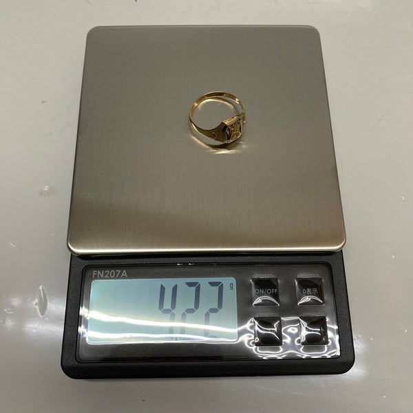 【曜日割引対象外】 【中古】ヴィンテージ vintage 30's JOSTEN カレッジリング 10K 21号 1933年 メンズジュエリー・アクセサリー インディアンジュエリー 指輪・リング ゴールド 201goods-797 VB