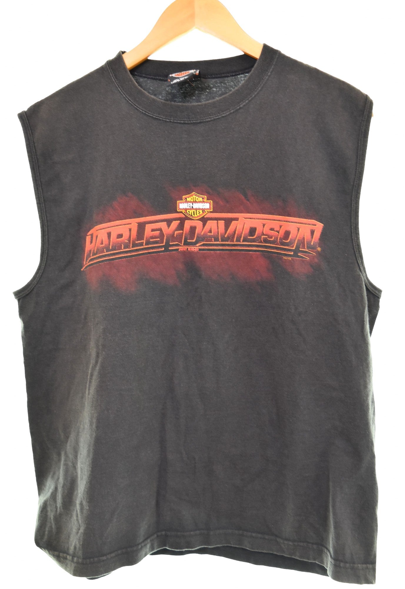 Harley-Davidson タンクトップ　ノースリーブ　フェード　襤褸　ボロ Harley-Davidson タンクトップ ノースリーブ フェード 襤褸 ボロ