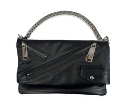 ディースクエアード DSQUARED2 Clutch Babe Wire クラッチ ベイビー ワイヤ チェーン ショルダー ハンドバッグ 黒  W16CL5095 015 M802 バッグ レディースバッグ クラッチバッグ・セカンドバッグ ブラック 101bag-215