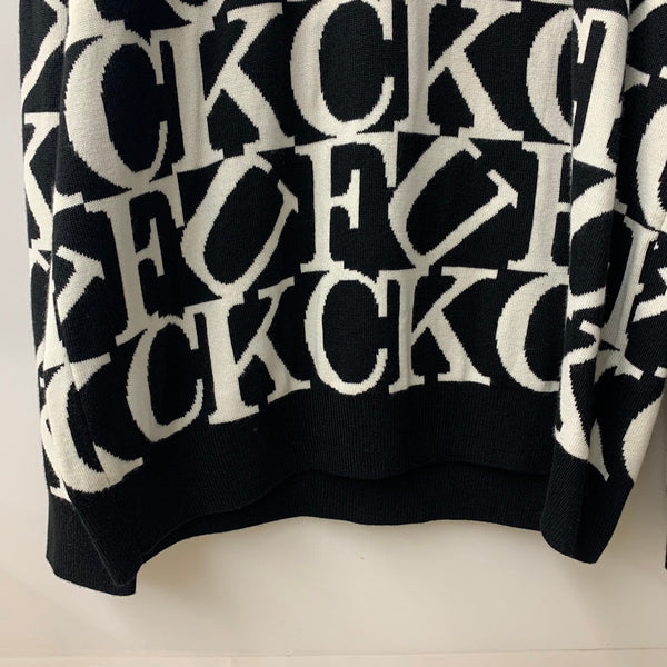 シュプリーム SUPREME 20AW fuck sweater セーター ブラック XLサイズ 201MT-4307