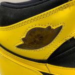 ナイキ NIKE エアジョーダン1 AIR JORDAN 1 2007年製 136085-072  メンズ靴 スニーカー イエロー 28cmサイズ 201-shoes1553