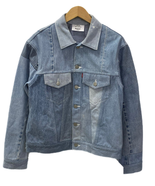 リーバイス Levi's Basicks コラボ デニム ジャケット ブルー Mサイズ 201MT-2988