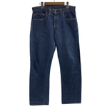 【曜日割引対象外】 リーバイス Levi's 60's 70's 505 BIG E USA製 濃紺 デニム ブルー W34 L32サイズ 201MB-1038 VB