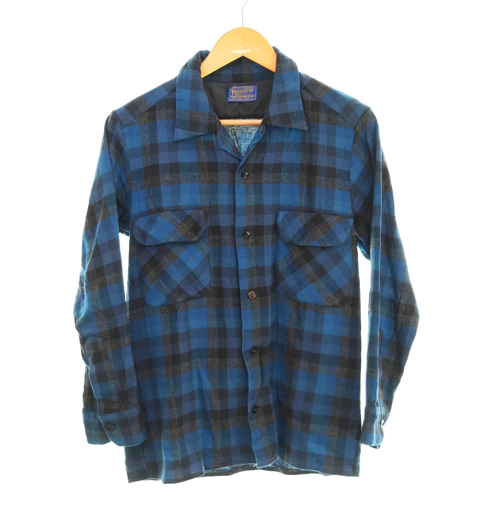 ペンドルトン PENDLETON 60's 60年代 開襟 チェック ボードシャツ