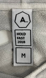 アルケミスト Alchemist PARADISE LOST パラダイスロスト ダメージ加工 フーディ 白 ロゴ パーカ ホワイト Mサイズ 101MT-4502