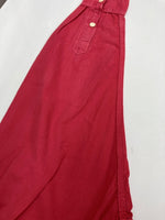 ラルフローレン RalphLauren POLO COUNTRY 90s L/S WORK SHIRT 長袖 ワーク シャツ ボタン ハミルトン社 赤 長袖シャツ 無地 レッド Mサイズ 104MT-2270