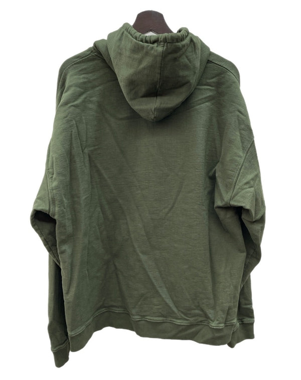 ディースクエアード DSQUARED2 Front Logo Hoodie フロント ロゴ フーディ スウェット パーカー モスグリーン 深緑 S74GU0568S54438 パーカ ワンポイント カーキ Lサイズ 104MT-2317