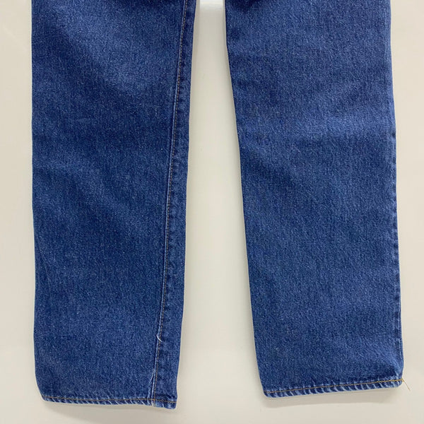 【曜日割引対象外】 リーバイス Levi's 80's 501 赤耳 赤タブ無し 濃紺 USA製 デニム ブルー W34 L34サイズ 201MB-1159 VB