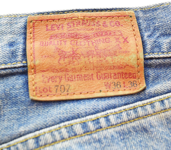 リーバイス Levi's 復刻 BIG E 赤耳 デニムパンツ 702-XX  702-XX デニム ブルー 36 103MB-507