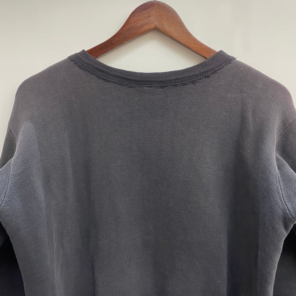 【曜日割引対象外】 ヴィンテージ vintage 60's チャンピオン Champion 大文字ランタグ 前期 フロッキープリント Sサイズ スウェット ブラック 201MT-3580 VB