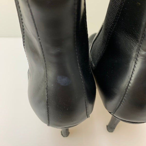 ドクターマーチン Dr.Martens ロニ サイドゴアブーツ ピンヒール レディース靴 ブーツ サイドゴア ブラック EU 37サイズ 201-shoes1394