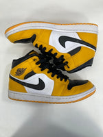 ジョーダン JORDAN Nike Air Jordan 1 Mid Taxi ナイキ エアジョーダン1 ミッド タクシー 554724-701 メンズ靴 スニーカー イエロー 26.5cm 101sh-1952