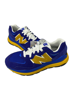 ニューバランス new balance M5740LLO メンズ靴 スニーカー ロゴ ブルー 27cm 201-shoes745