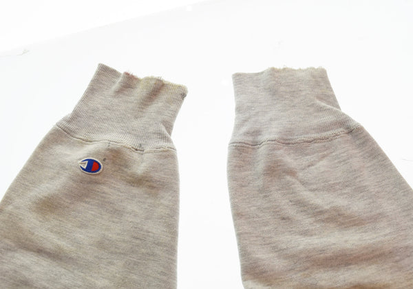 チャンピオン Champion 80年代 80s REVERSE WEAVE リバースウィーブ トリコ タグ 後期 made in USA ダメージ 80's KAO LOGO ワッペン スウェット グレー Lサイズ 103MT-3269