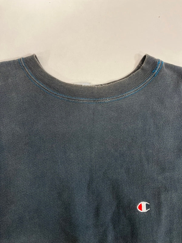 チャンピオン Champion 90s 90's 90年代 Reverse Weave リヴァースウィーブ 刺繍タグ 無地 ブランク VINTAGE ヴィンテージ 緑 L スウェット グリーン 101MT-5099