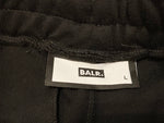 ボーラー BALR. OLAF STRAIGHT CARGO SWEATPANTS スウェットカーゴパンツ 黒  ボトムスその他 無地 ブラック Lサイズ 101MB-461