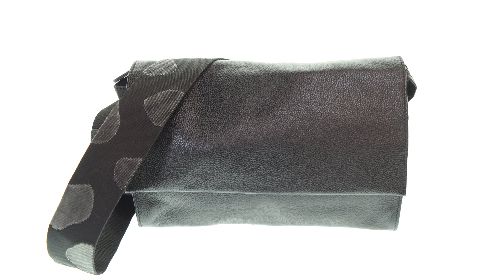 ear PAPILLONNER ダルメシアン柄　ワイドテープ　ショルダーバッグ イアパピヨネ ear PAPILLONNER ワイドテープショルダーバッグ