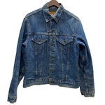 【曜日割引対象外】 リーバイス Levi's 70's 71205-0317 USA製 ブランケットライナー ジャケット ブルー 42Lサイズ 201MT-4465 VB