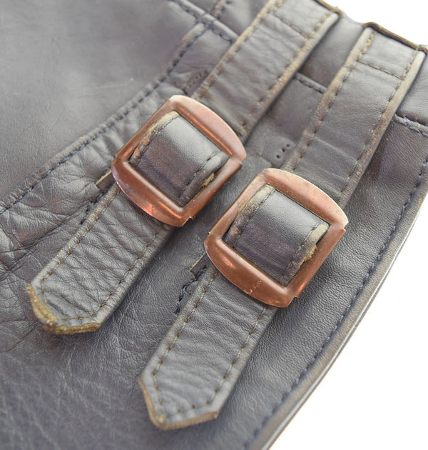 ルイスレザー LEWIS LEATHERS 80s SUPER MONZA LEATHER JACKET スーパーモンザ レザージャケット ライダース ネイビー ジャケット ネイビー 103MT-2352