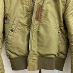 【曜日割引対象外】 バズリクソンズ Buzz Rickson’s B15-B ナイロン フライトジャケット M13505 M13506 ジャケット カーキ 38サイズ 201MT-4292 VB