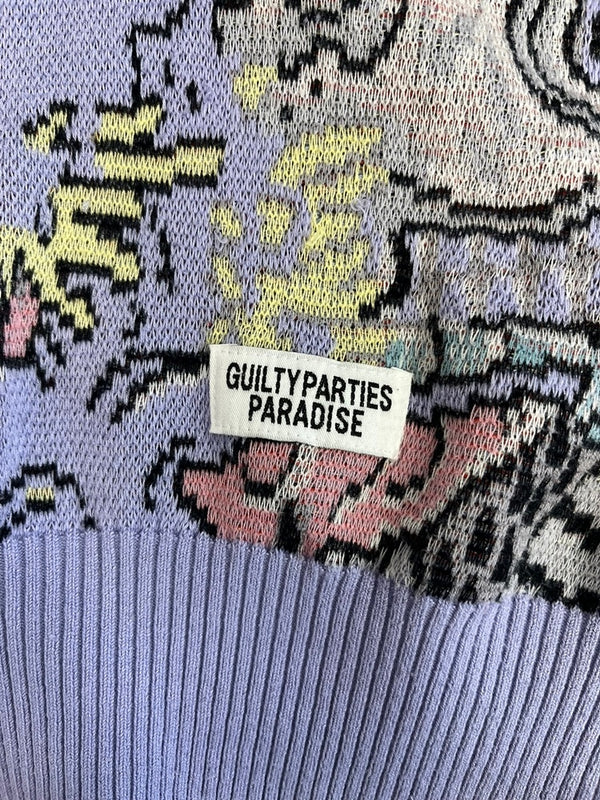 ワコマリア WACKO MARIA TIM LEHI JACQUARD SWEATER ジャガード ニット XL セーター マルチカラー LLサイズ 101MT-4501