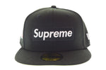 シュプリーム SUPREME New Era No Comp Box Logo ニューエラ ボックスロゴ キャップ 7 3/8 帽子 メンズ帽子 キャップ ブラック 103H-81