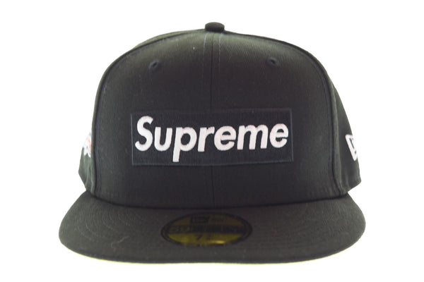 シュプリーム SUPREME New Era No Comp Box Logo ニューエラ ボックスロゴ キャップ 7 3/8 帽子 メンズ帽子 キャップ ブラック 103H-81