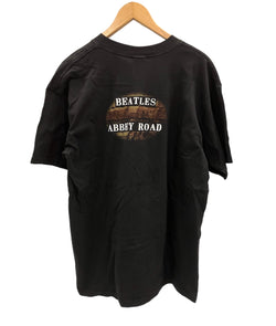 バンド band 90’s 90年代 THE BEATLES Abbey Road ビートルズ アビーロード VINTAGE ヴィンテージ Tシャツ ブラック Lサイズ 101MT-5055 33000