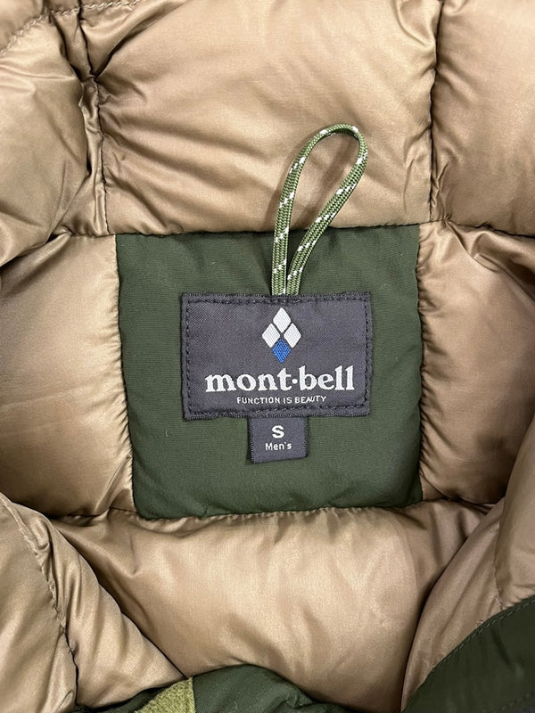 モンベル mont-bell ローガン ダウン パーカー 緑 1101545 ジャケット カーキ Sサイズ 101MT-5443