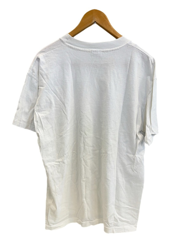 ヴィンテージ vintage 90s 90's  KERMIT カーミット フォレストガンプ パロディ プリント 白 XL Tシャツ ホワイト LLサイズ 101MT-4436