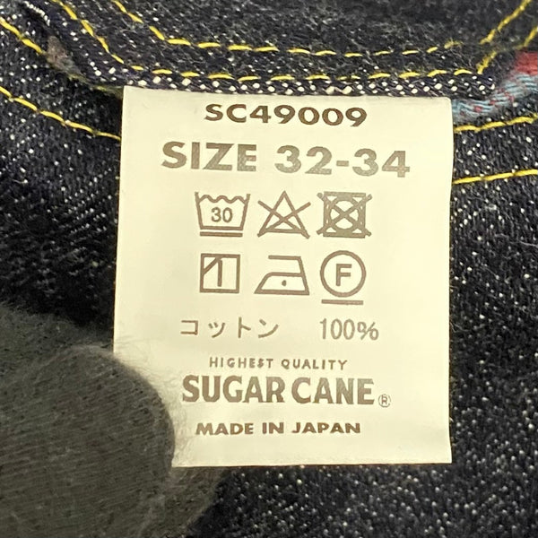 【曜日割引対象外】 シュガーケーン SUGAR CANE BLUE DENIM WAIST OVERALLS “S1943” MODEL SC49009 デニム ブルー 32-34サイズ 201MB-966 VB