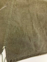 ミリタリー military 60's 60年代 US.ARMY 米軍 実物 ガスプロテクトコート ミリタリージャケット モッズコートノーカラー フィッシュテール VINTAGE ヴィンテージ MEDIUM コート カーキ Mサイズ 101MT-4906