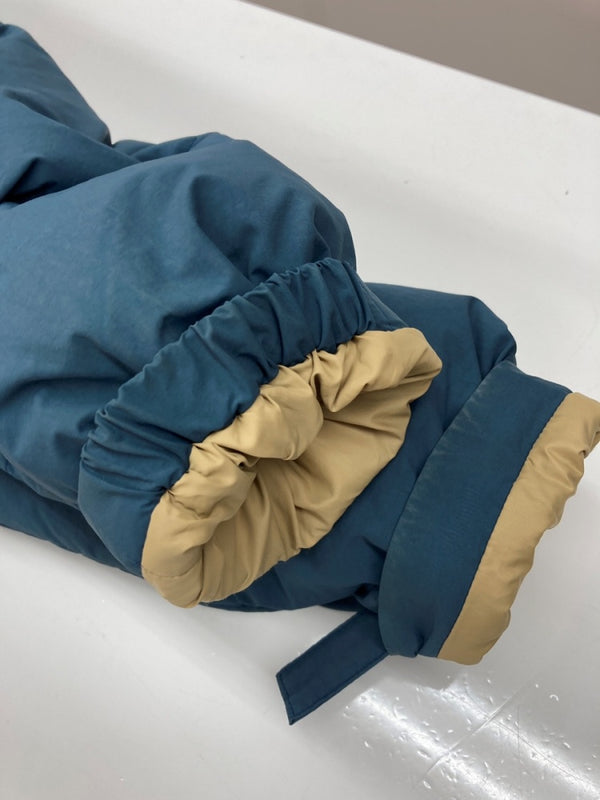 ザノースフェイス THE NORTH FACE CAMP SIERRA SHORT キャンプ シェラ ショート ダブルジップ フード アウトドア アウター 青 ND91847 ジャケット ロゴ ブルー Lサイズ 104MT-2190