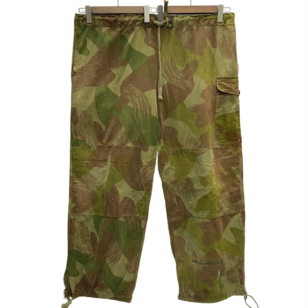 【曜日割引対象外】 ヴィンテージ vintage 50's ベルギー軍 ブラッシュストロークカモ オーバーパンツ 前期 カーゴパンツ カーキ 201MB-1011 VB