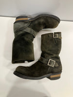 レッドウィング RED WING BEAMS別注 2003年製造 1stモデル ブラックラフアウトスエード エンジニアブーツ PT99 ストーブパイプ 8274 メンズ靴 ブーツ エンジニア ブラック 101sh-2218