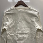 ヒステリックグラマー HYSTERIC GLAMOUR No Mercy Hysteric Long Sleeve Tshirt 長袖カットソー ホワイト FREEサイズ 201MT-4698