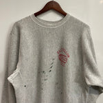 【曜日割引対象外】 チャンピオン Champion 70's REVERSE WEAVE リバースウィーブ 単色タグ USA製 染み込み カレッジ スウェット グレー XLサイズ 201MT-4514 VB