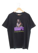 ア ベイシング エイプ A BATHING APE 90s 90's 初期 旧タグ 猿の惑星 プリントTシャツ 裏原 90年代 ヴィンテージ Tシャツ ブラック Lサイズ 103MT-2577