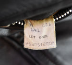 ショット SCHOTT 90s USA製 641 裏ライナー付き取り外し可 シングルライダース ジャケット 641 34 ジャケット ブラック 103MT-2812